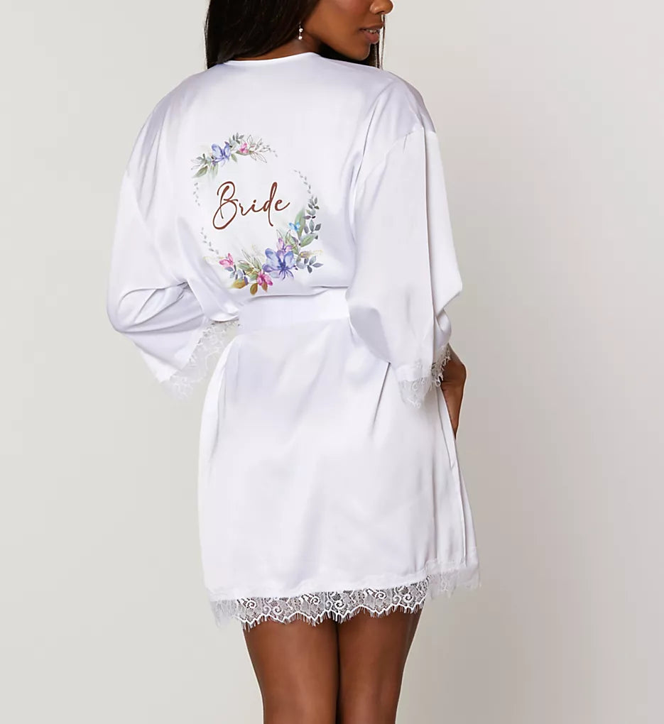 TeeLure Lace Bride Robe