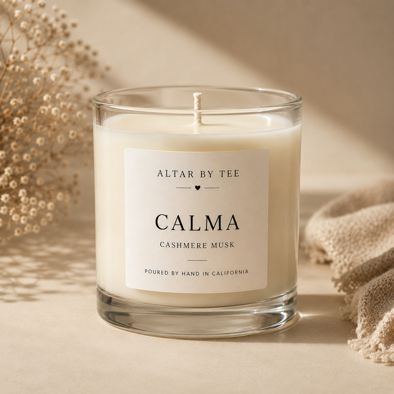 Calma | Luxury Cashmere Musk Candle
