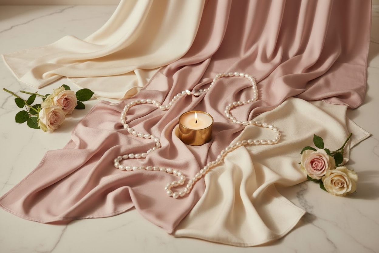 TeeLure Silk Pearls Candle